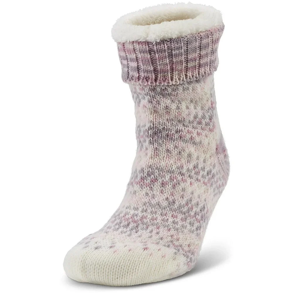 Magellan Outdoors Women's Foldover Slow Fade Low Cut Socks Pink Purple NWT